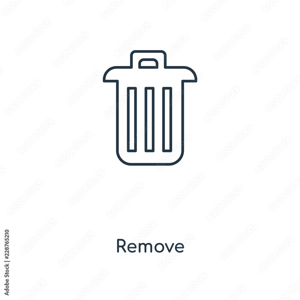 remove icon vector remove icon vector