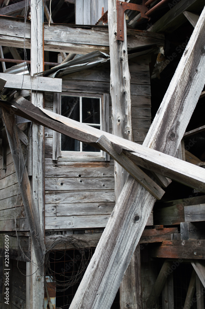 Wood stucture Wood stucture