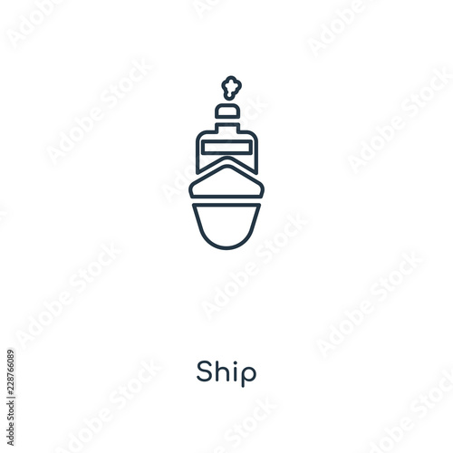 ship icon vector