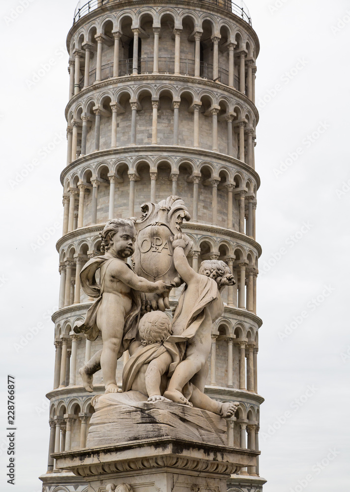 Statue Near Pisa Tower