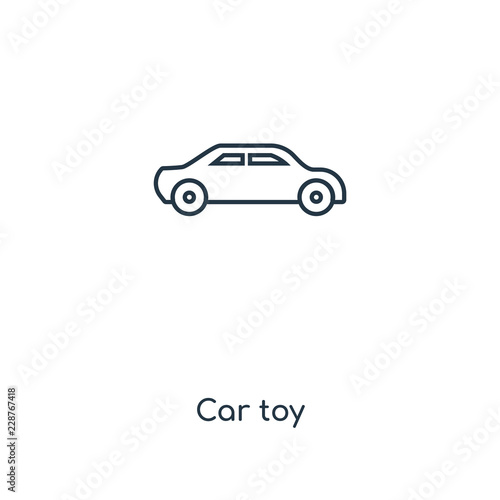 car toy icon vector