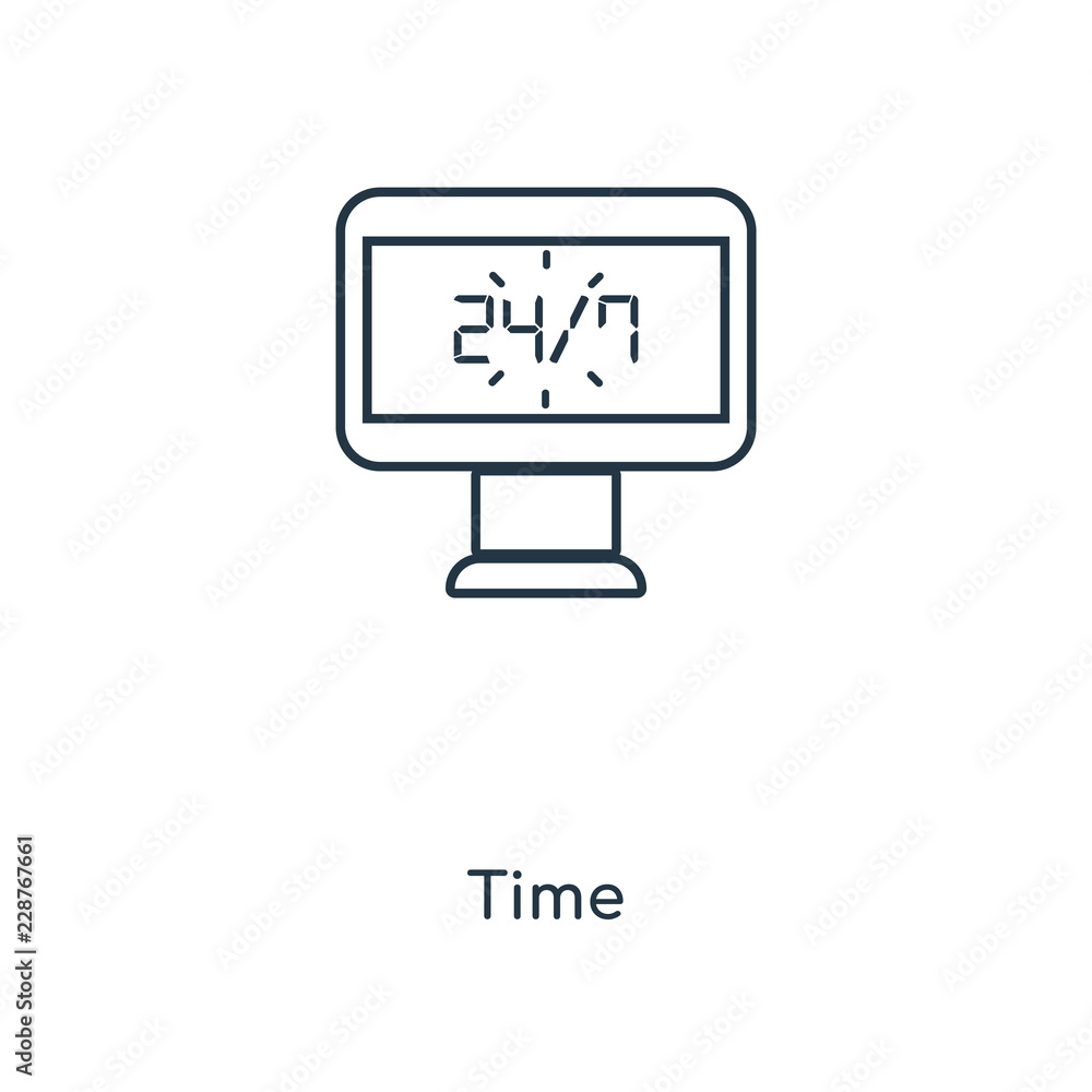 time icon vector time icon vector