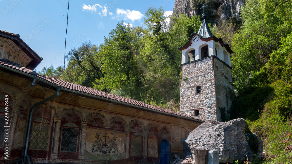 Fototapeta premium Medieval Orthodox Monastery of the Holy Transfiguration of God, Veliko Tarnovo region, Bulgaria