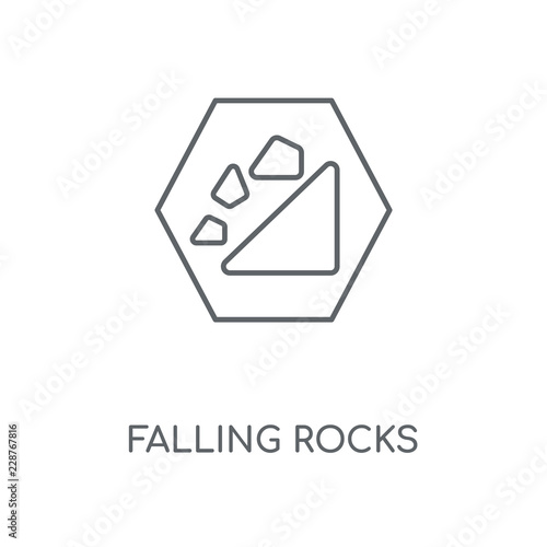 falling rocks icon