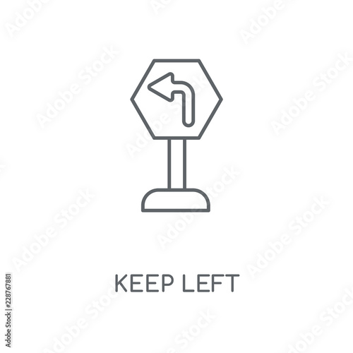 keep left icon