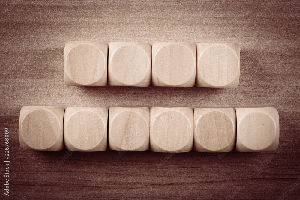 Blank Wooden Cubes Blank Wooden Cubes