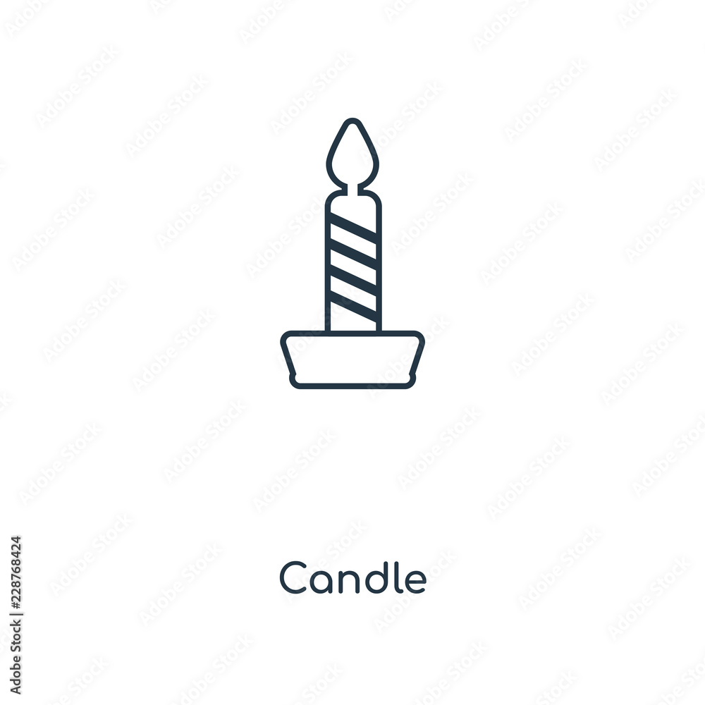 candle icon vector candle icon vector