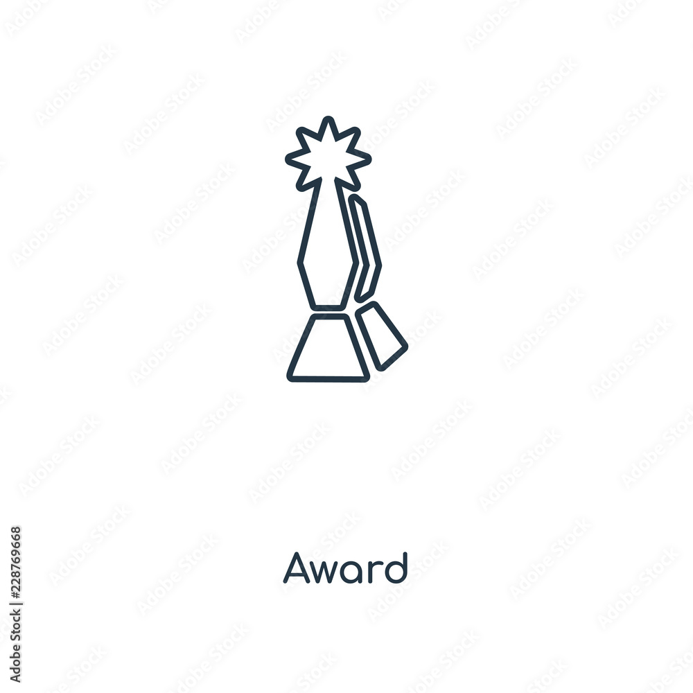 award icon vector award icon vector