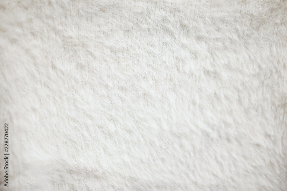Close up furry white cloth texture. Close up furry white cloth texture.