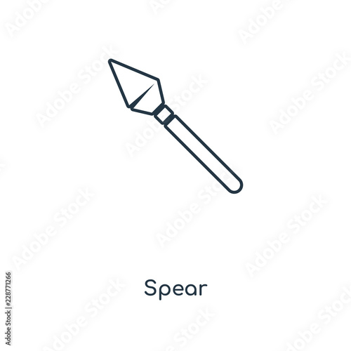 spear icon vector