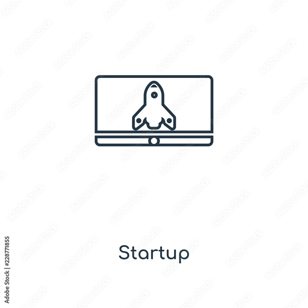 startup icon vector startup icon vector