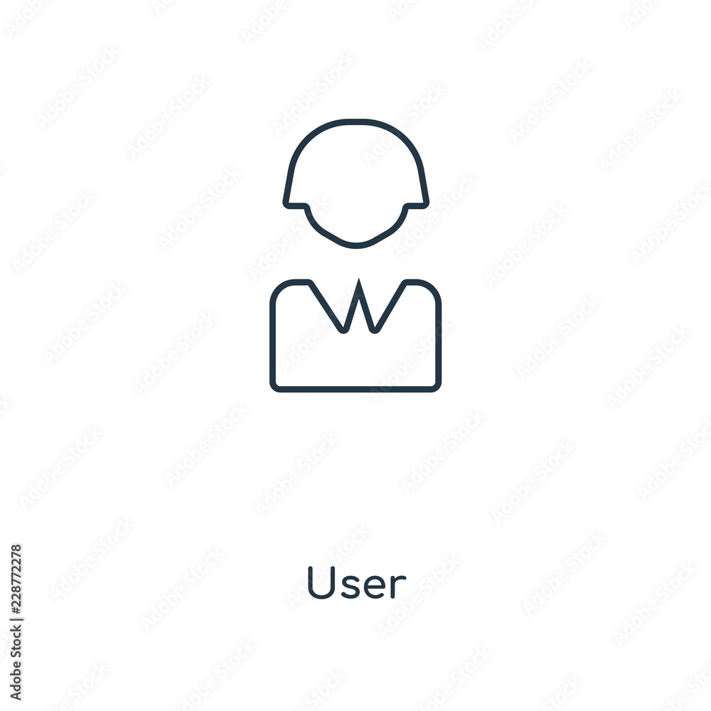 Fototapeta premium user icon vector