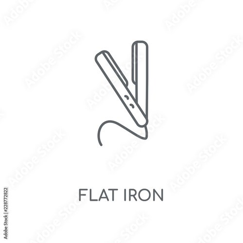 flat iron icon