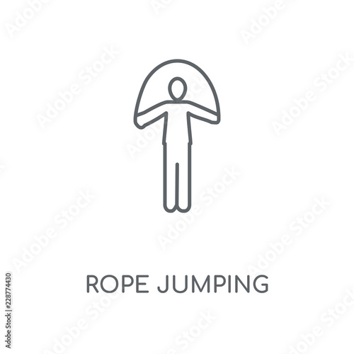 rope jumping icon