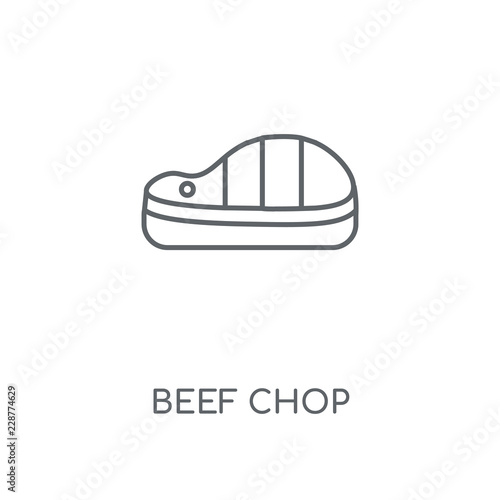 beef chop icon