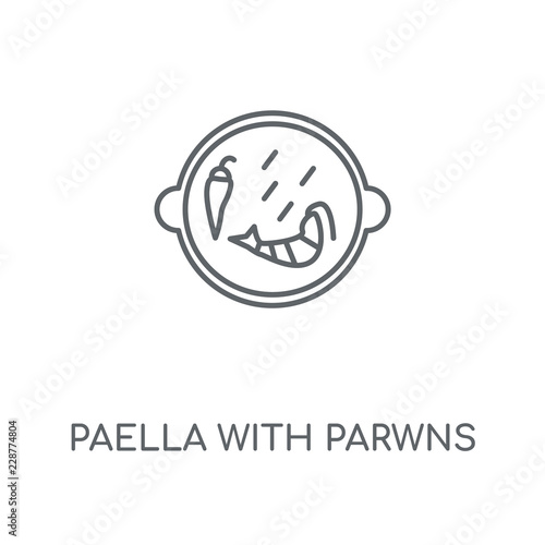 paella with parwns icon
