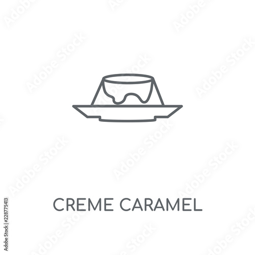 creme caramel icon