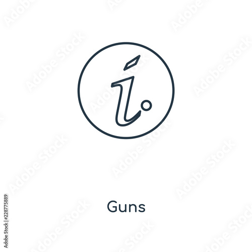 Free Download guns icon vector - GFXLoad