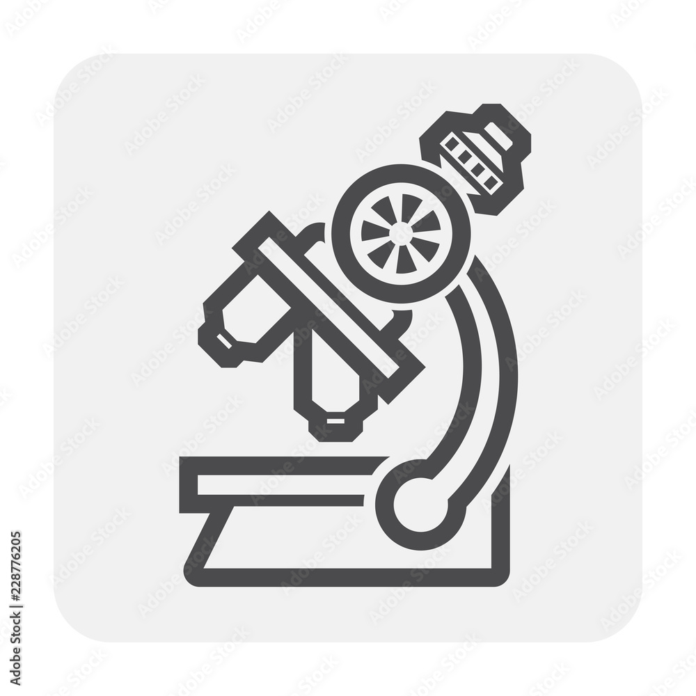 Fototapeta premium chemical lab icon