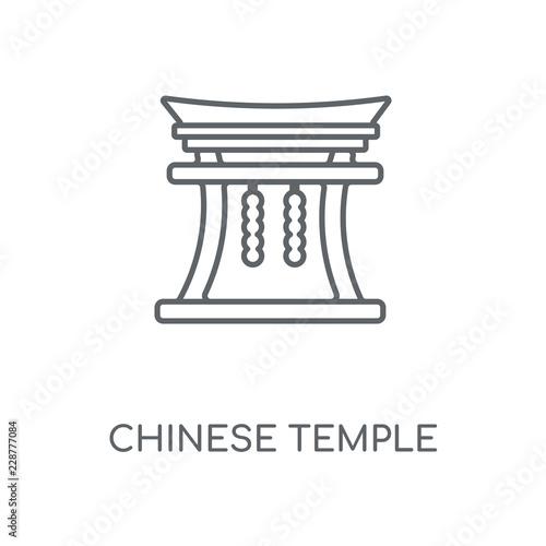 chinese temple icon