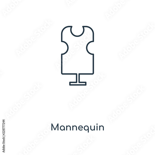 mannequin icon vector