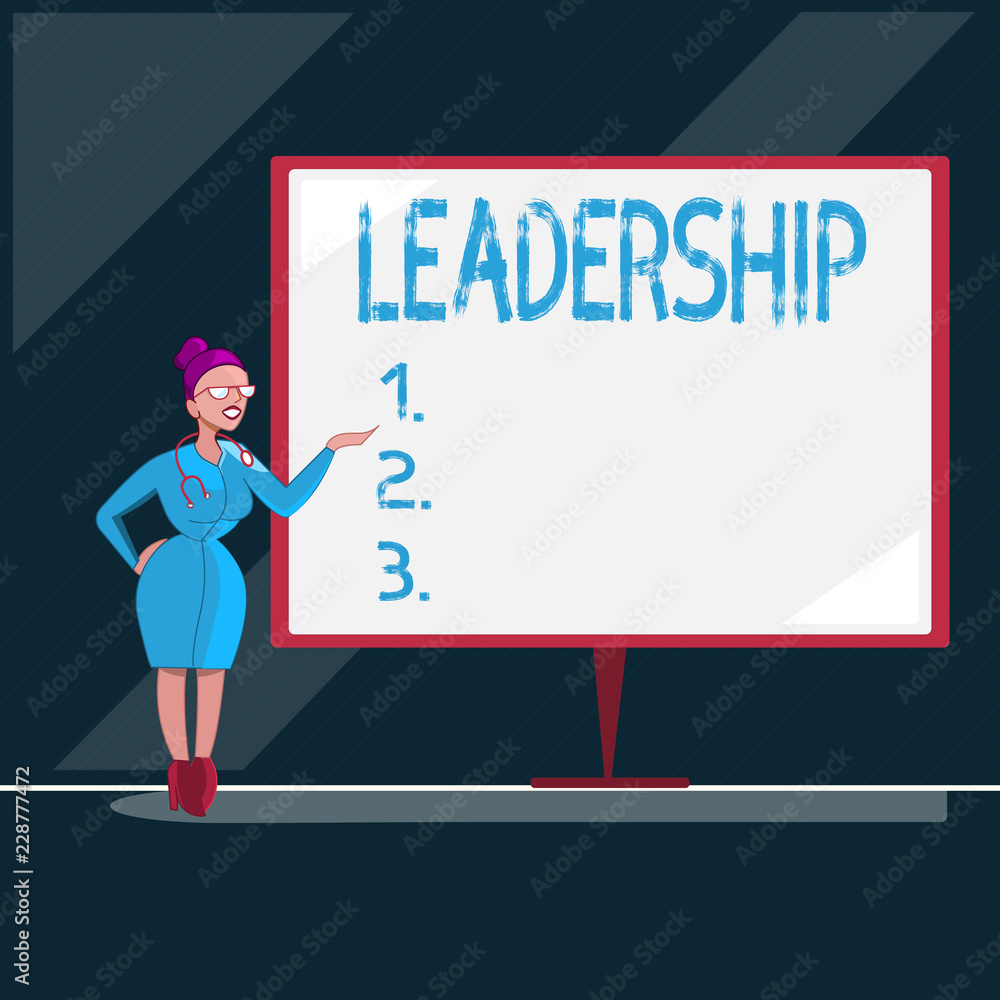 Writing note showing Leadership. Business photo showcasing Ability Activity involving leading a group of showing or company. Writing note showing Leadership. Business photo showcasing Ability Activity involving leading a group of showing or company.