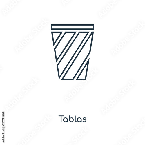 tablas icon vector