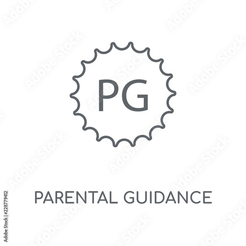 parental guidance sign icon