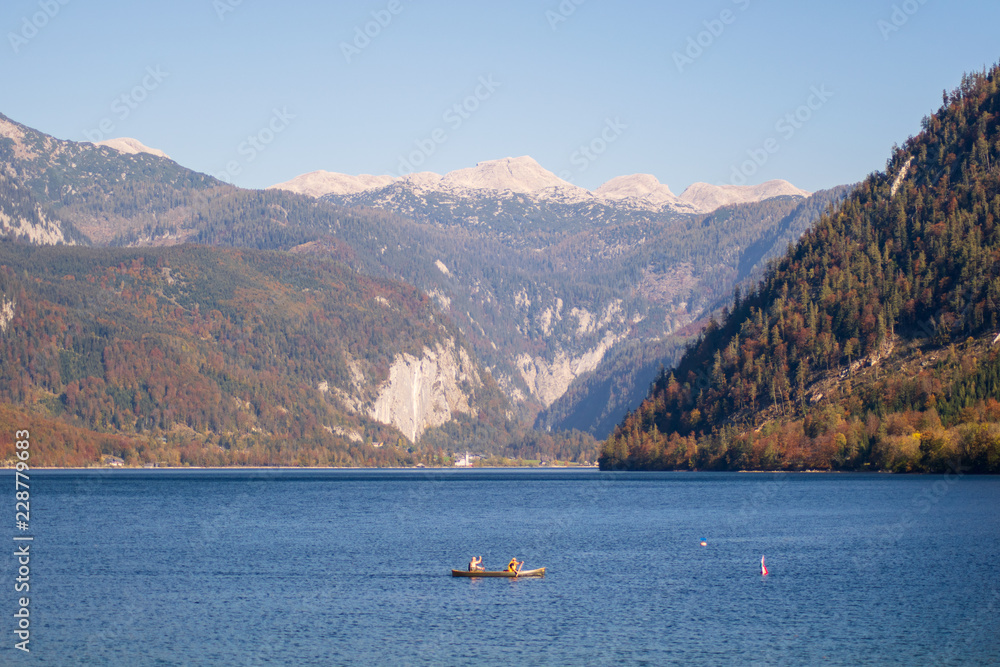 Ansichten Grundlsee in der Steiermark Österreich