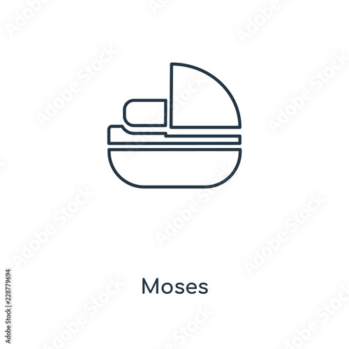 moses icon vector