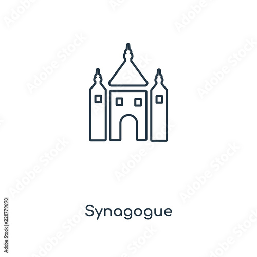 synagogue icon vector