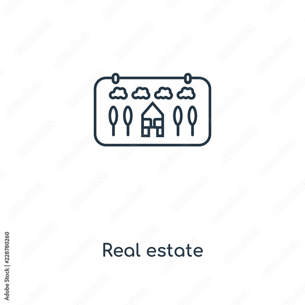 real estate icon vector real estate icon vector