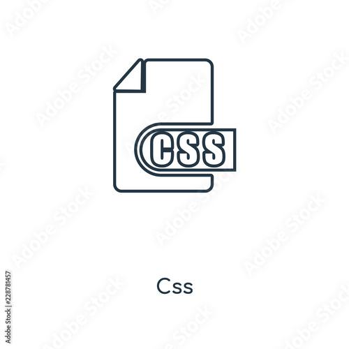 css icon vector