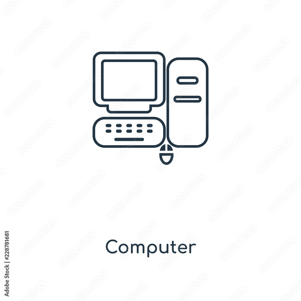 computer icon vector computer icon vector