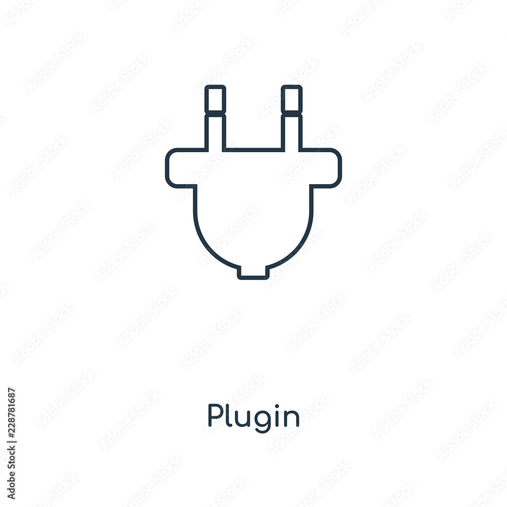 plugin icon vector
