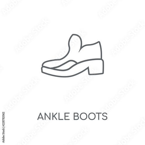 ankle boots icon