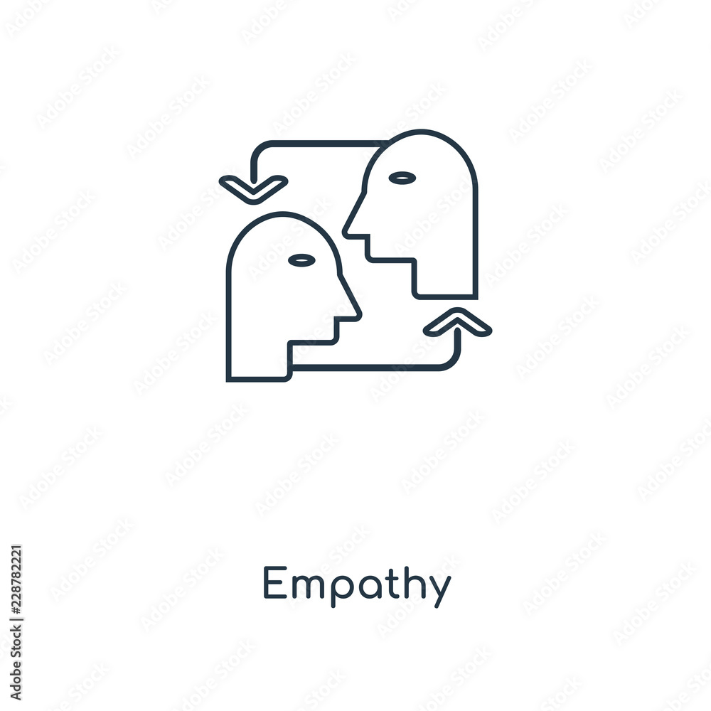 empathy icon vector