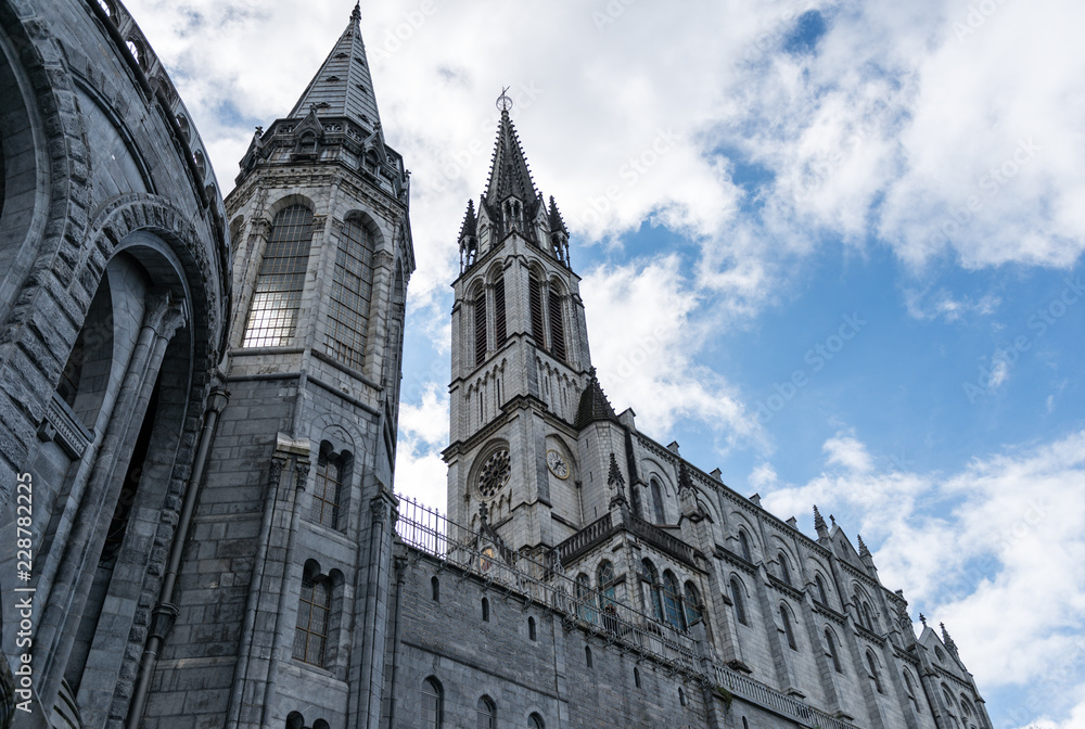 Sanctuary of Lourdes in France