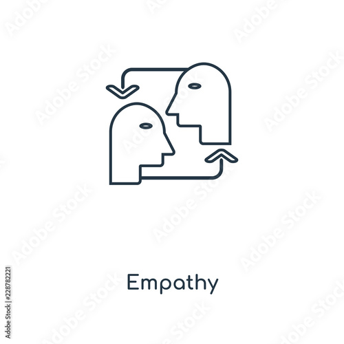 empathy icon vector