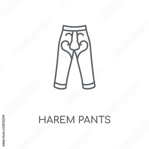 harem pants icon