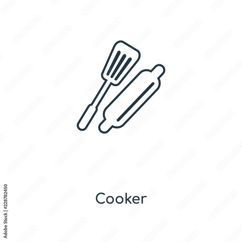 cooker icon vector cooker icon vector