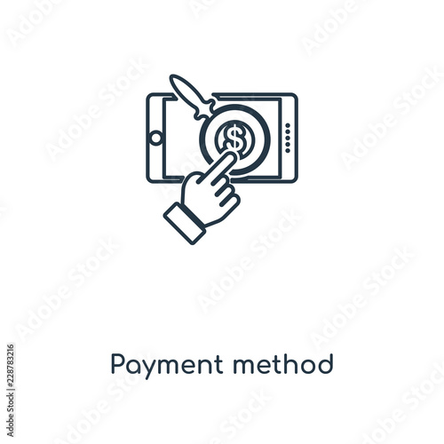 payment method icon vector
