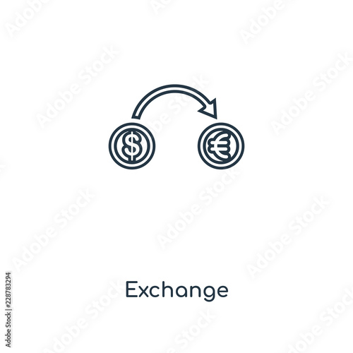 exchange icon vector