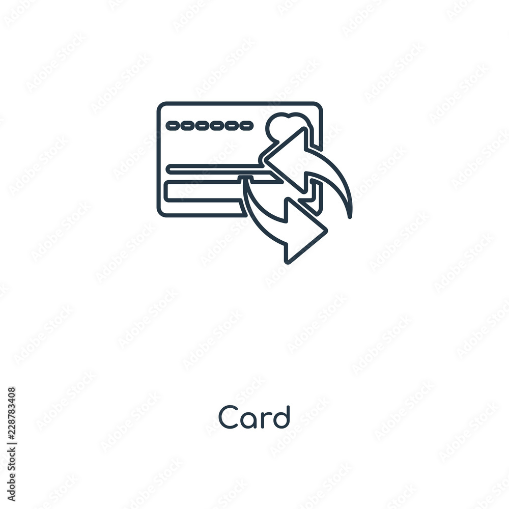 card icon vector card icon vector