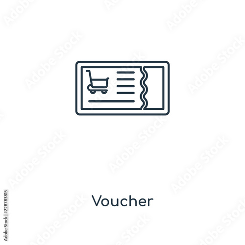 voucher icon vector