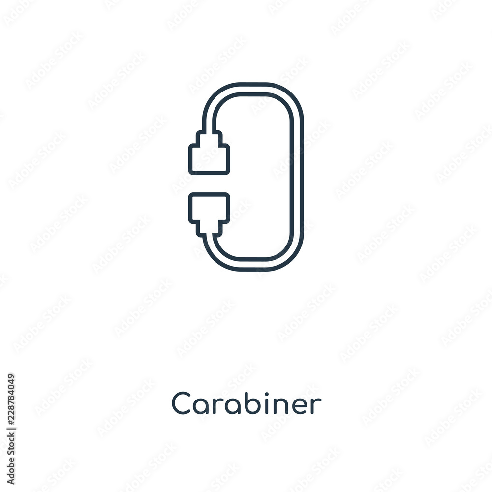 carabiner icon vector carabiner icon vector