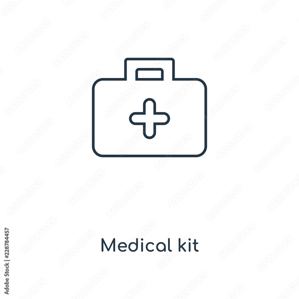 medical kit icon vector medical kit icon vector