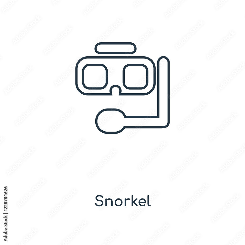 snorkel icon vector snorkel icon vector