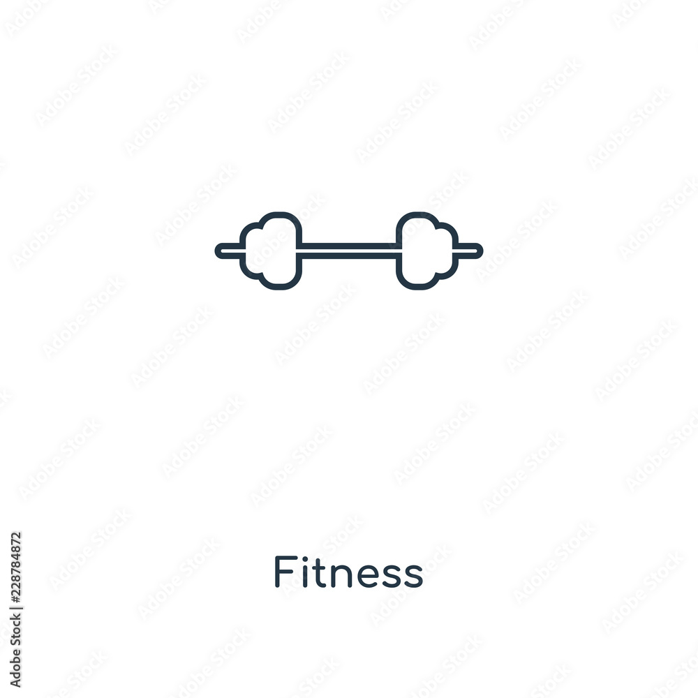 fitness icon vector fitness icon vector
