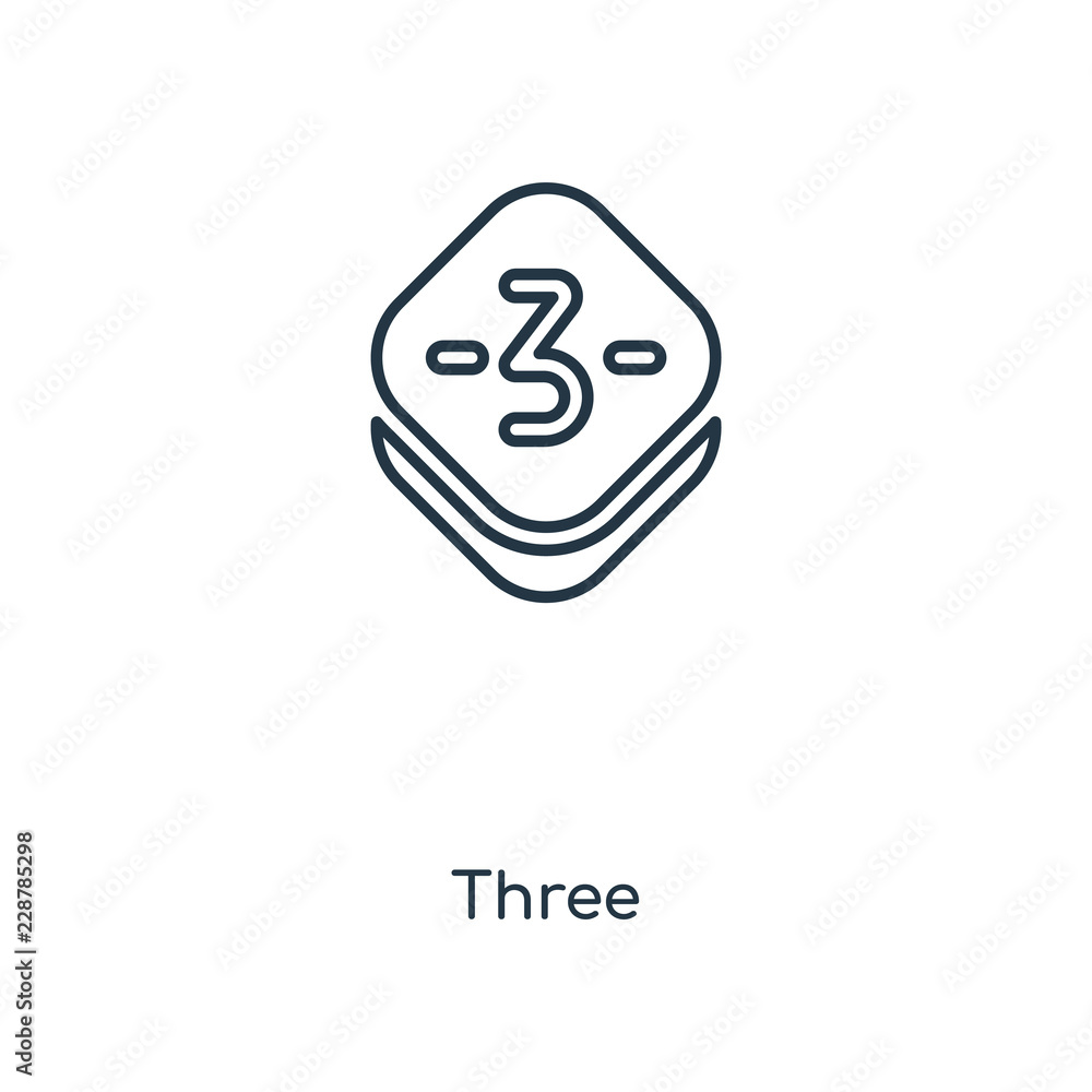 three icon vector three icon vector